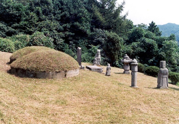 진천 홍우경・정인옹주 묘소