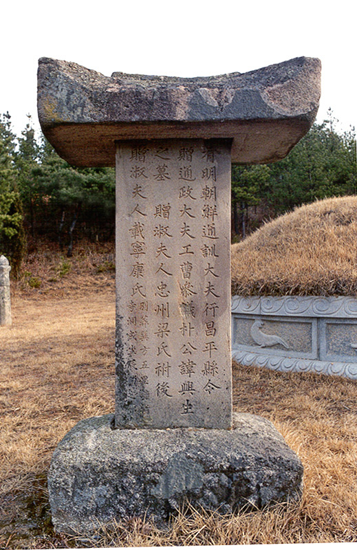 영동 박흥생 묘비