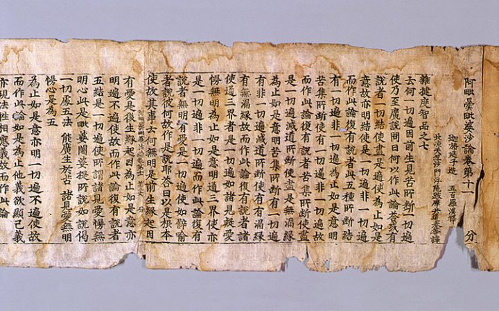 초조본 아비담비바사론 권11, 17