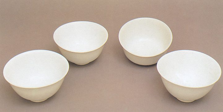 백자 ‘천’ ‘지’ ‘현’ ‘황‘명 발