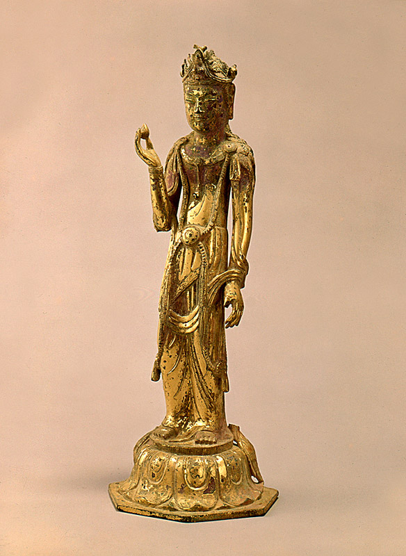 구미 선산읍 금동보살입상(1976-1)