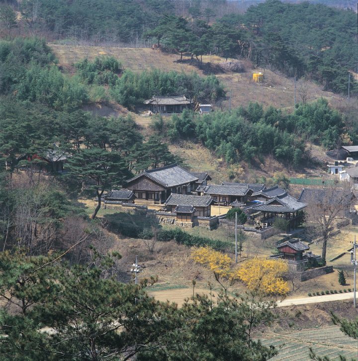 달성 도동서원 중정당·사당·담장