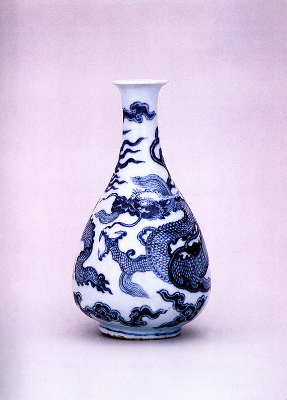 백자 청화운룡문 병(1984-2)