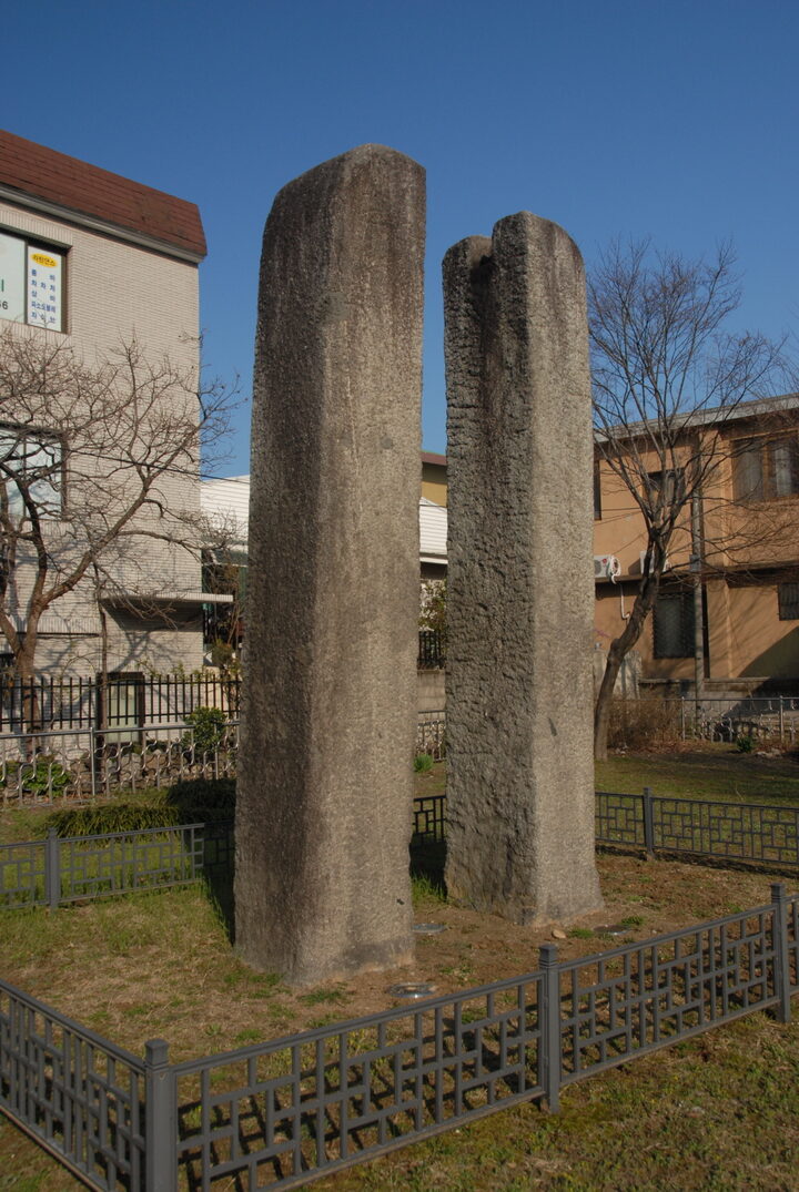 강릉 대창리 당간지주