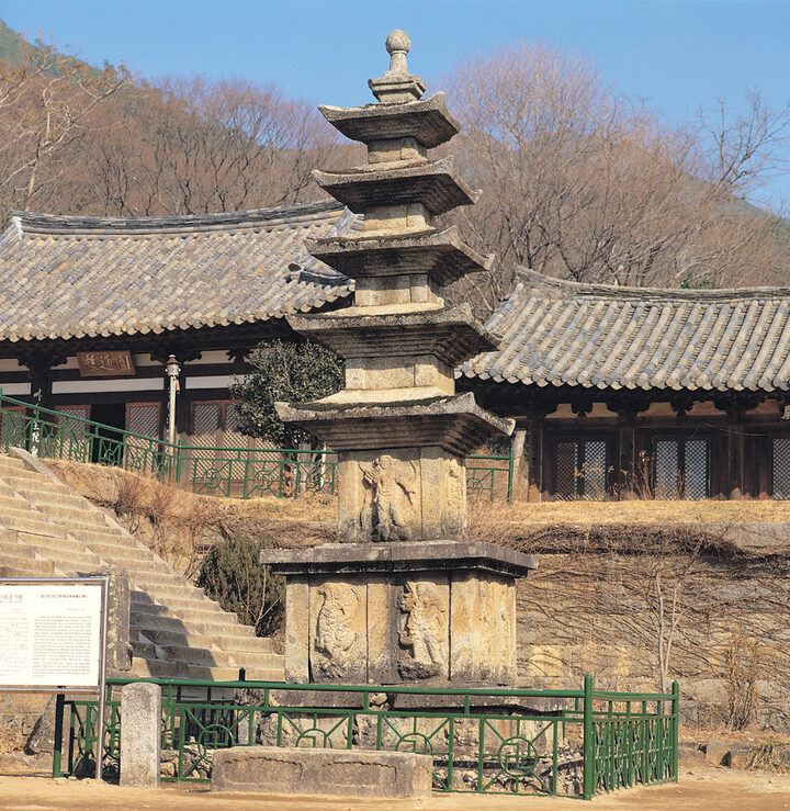 구례 화엄사 서 오층석탑