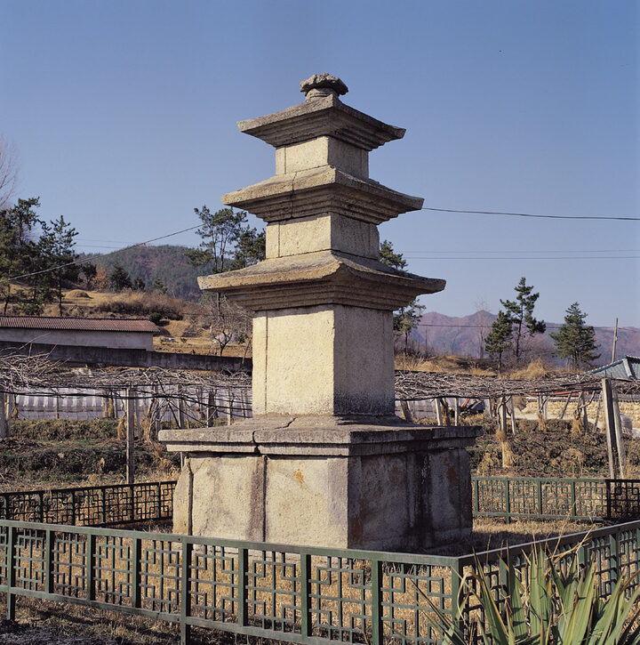보성 우천리 삼층석탑