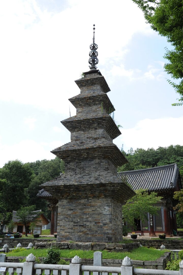 칠곡 송림사 오층전탑