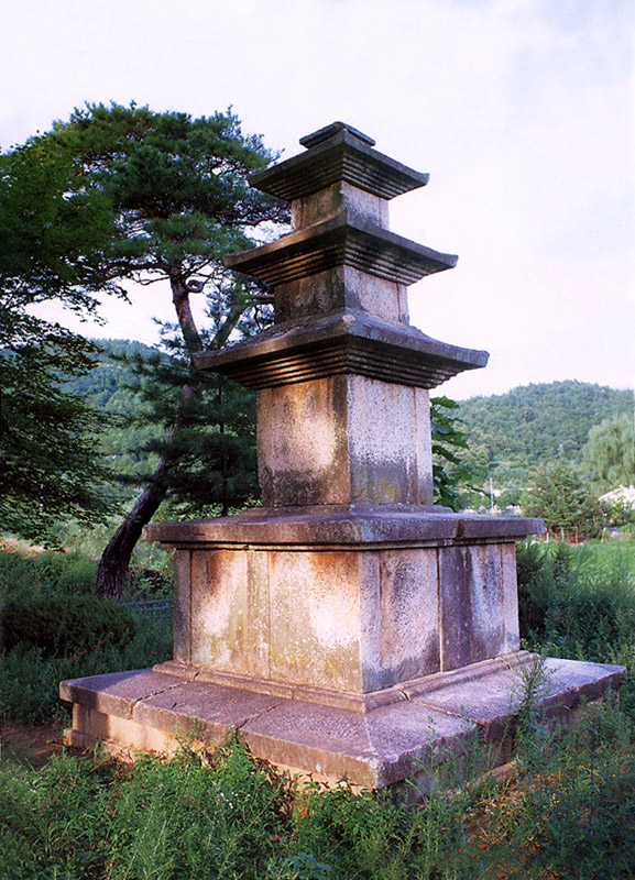 합천 월광사지 동·서 삼층석탑