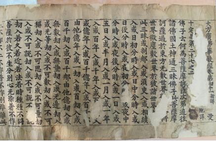 초조본 대방광불화엄경 주본 권41