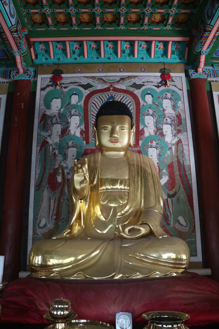 대구 동화사 목조아미타여래삼존상