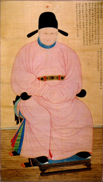 이색 초상 - 영모영당본