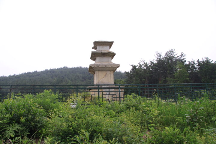 경주 남산 창림사지 삼층석탑