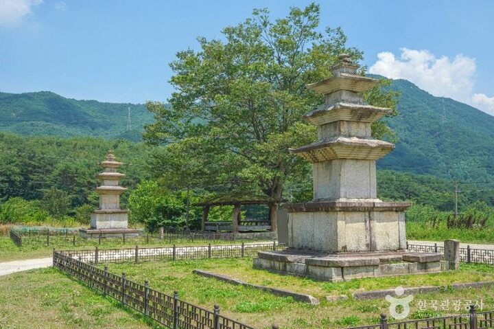산청_산청 단속사지 동 삼층석탑 (3)