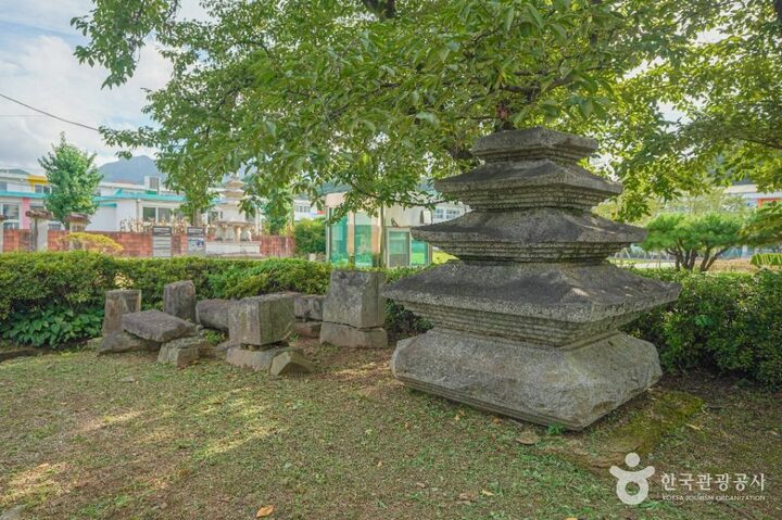 함안_함안 주리사지 사자석탑 (5)