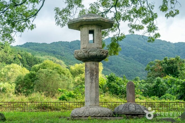 합천_합천 백암리 석등 (2)