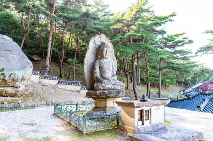 경주_경주 남산 미륵곡 석조여래좌상 (3)