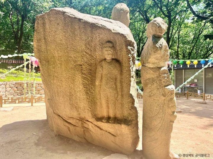 경주_경주 굴불사지 석조사면불상 (2)