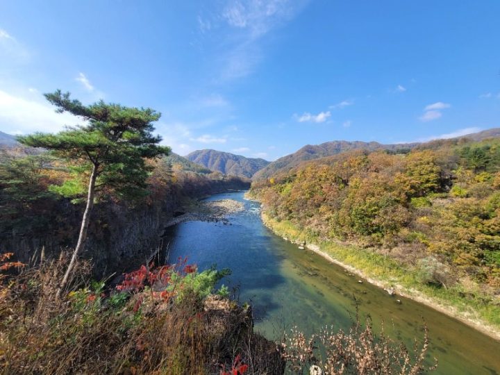 포천 한탄강 멍우리 협곡