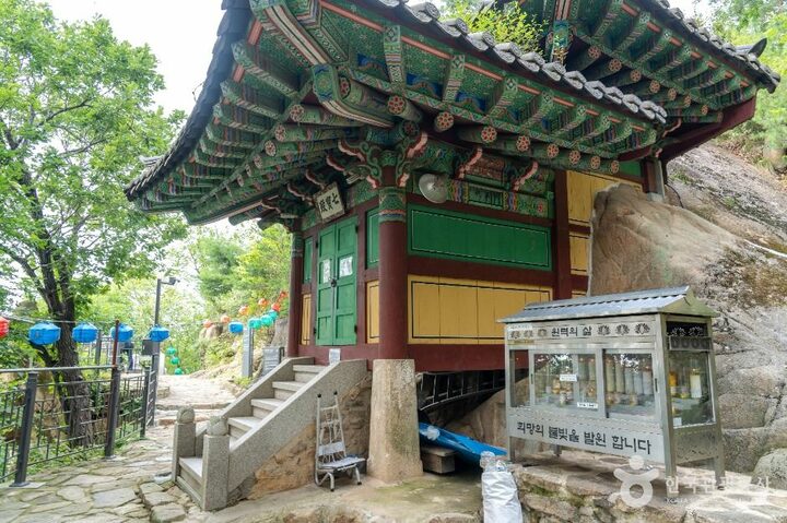 안양_삼막사 마애삼존불 (5)