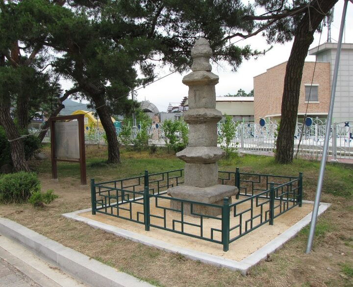 죽향리사지삼층석탑