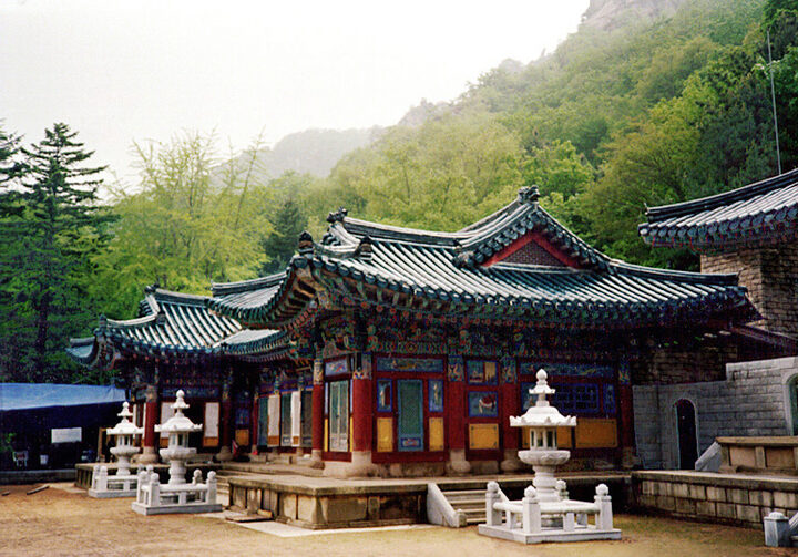 태고사대웅전전경