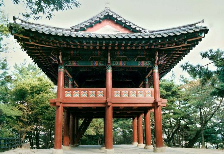 사자루측면
