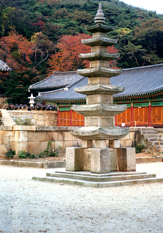 수덕사칠층석탑