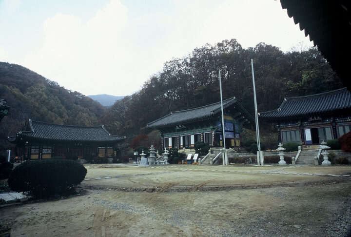 전면 5탄 측면 3칸의 맞배지붕으로 된 다포계통식 건물이다.잘 다듬어진 길다란 받침돌로 만든 기단 위에 기둥자리를 조각한 주춧돌을 놓고 둥근 기둥을 세웠는데 측면 중앙기둥만 사각기둥이다.