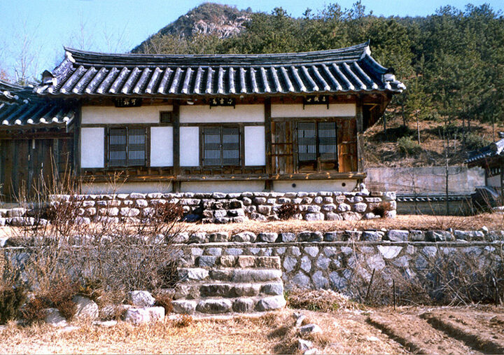 호고와종택정면