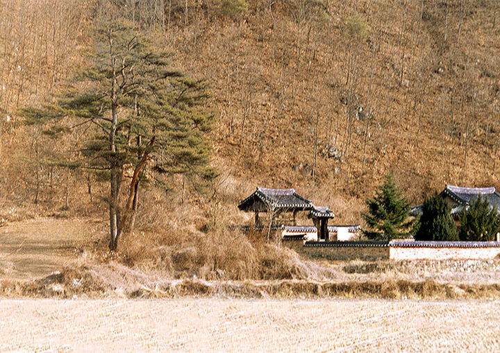 숭정처사유허비각원경