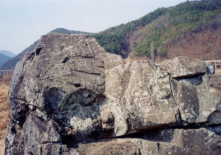 경주안심리암각화