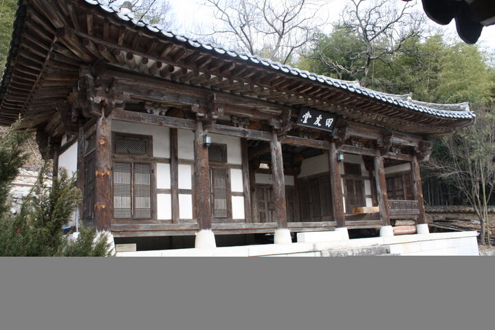 사우당 전경