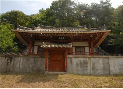 영주 신천리 월춘정(정면)