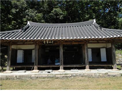 경주 두산서당(경의당 정면)