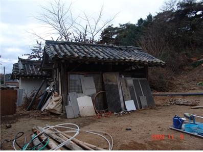 봉화 수온당 고택(헛간채 정면)