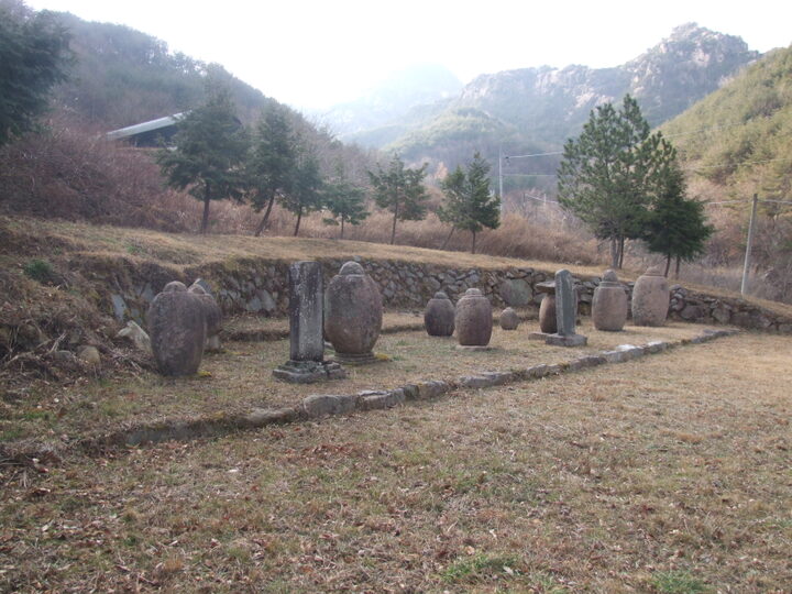 중촌리비석및부도