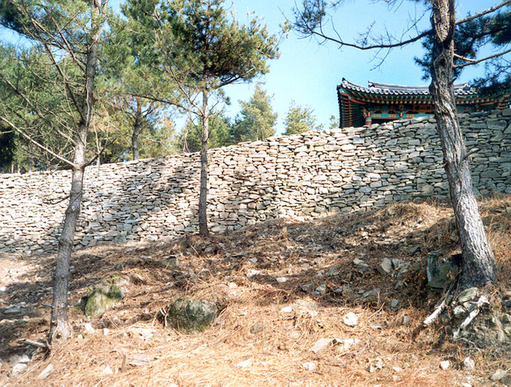 각산산성전경