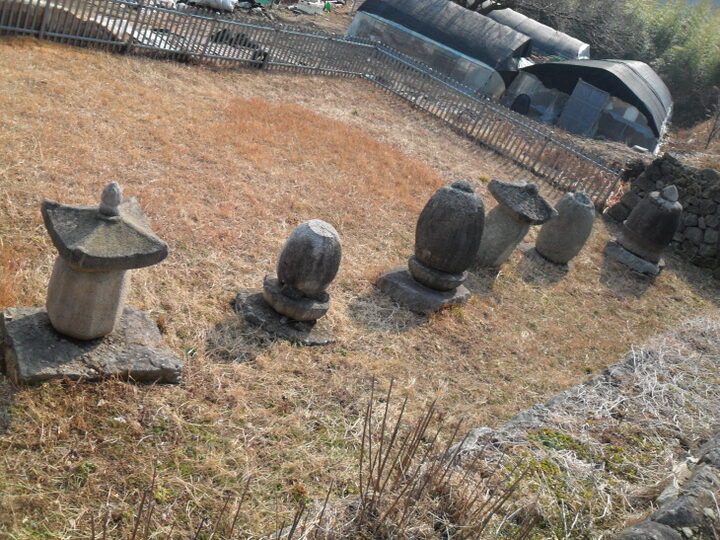 고성양화리법천사지부도군