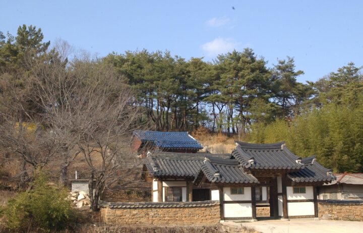 북산정 전경
