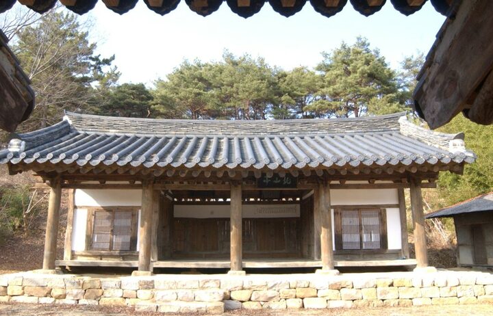 북산정 정면