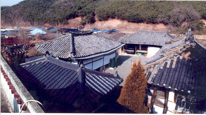 창녕 우천리 반곡고택 전경