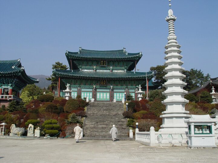선덕사 대적광전 전경