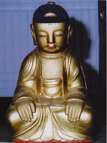 원명선원 석조여래좌상