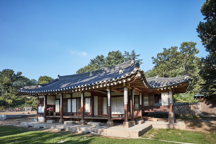 문화재자료서계박세당 사랑채_측면