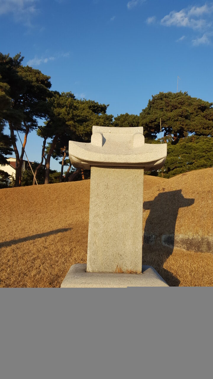 권시의 묘 사진촬영