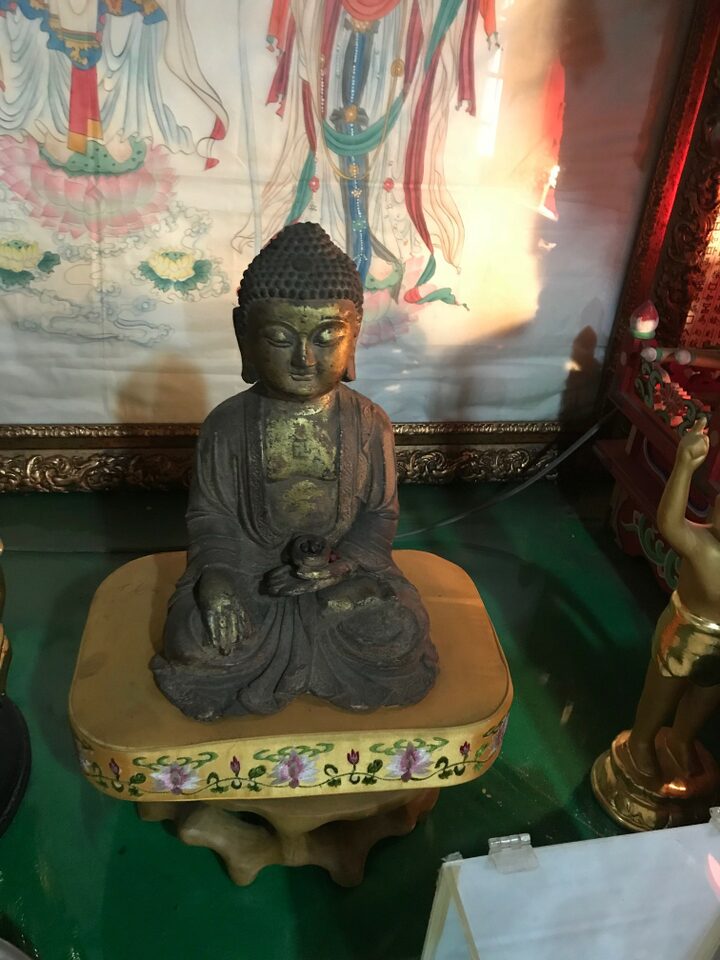 용수사 철조여래좌상