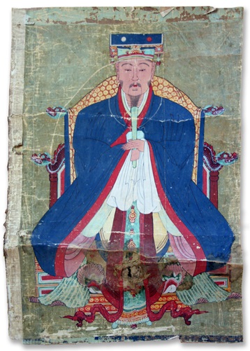 안동 봉호아사 오방제위도 및 사직사자도