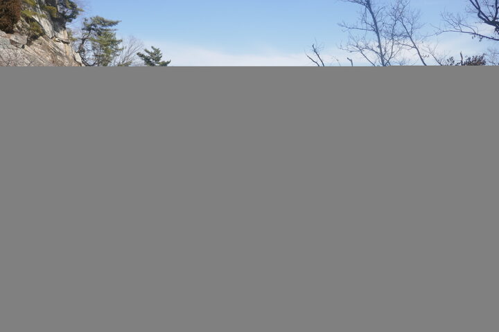 구천은폭에서 바라본 계곡 전경