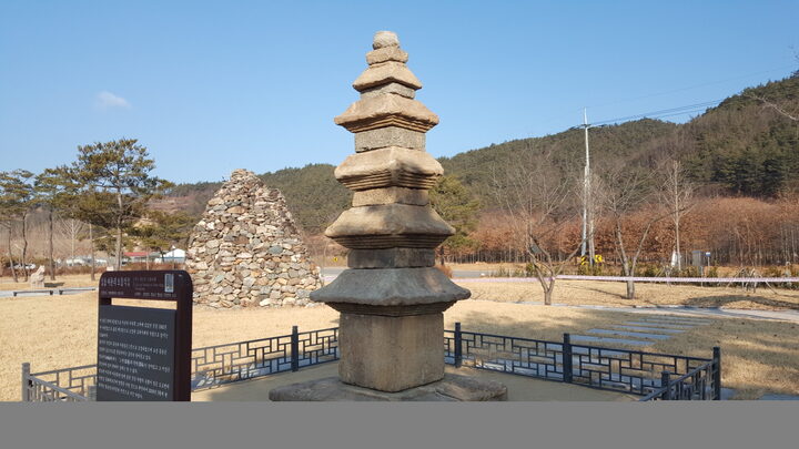 청송이촌리오층석탑