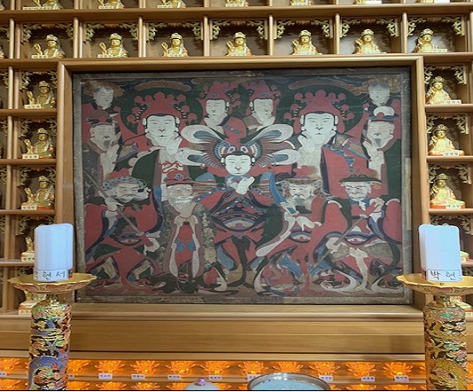 산청 견성암 신중도